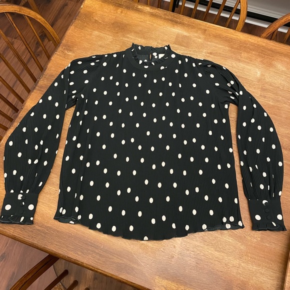 Sézane rosalinda blouse polka dot size 36 eu - Picture 5 of 7